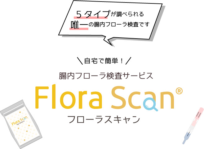 Flora Scan®(フローラスキャン)｜腸内フローラ検査サービス